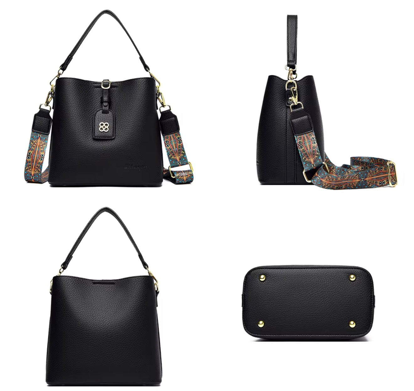 Classy lady - Leather Women's Handbag / Sac en cuir pour Femmes