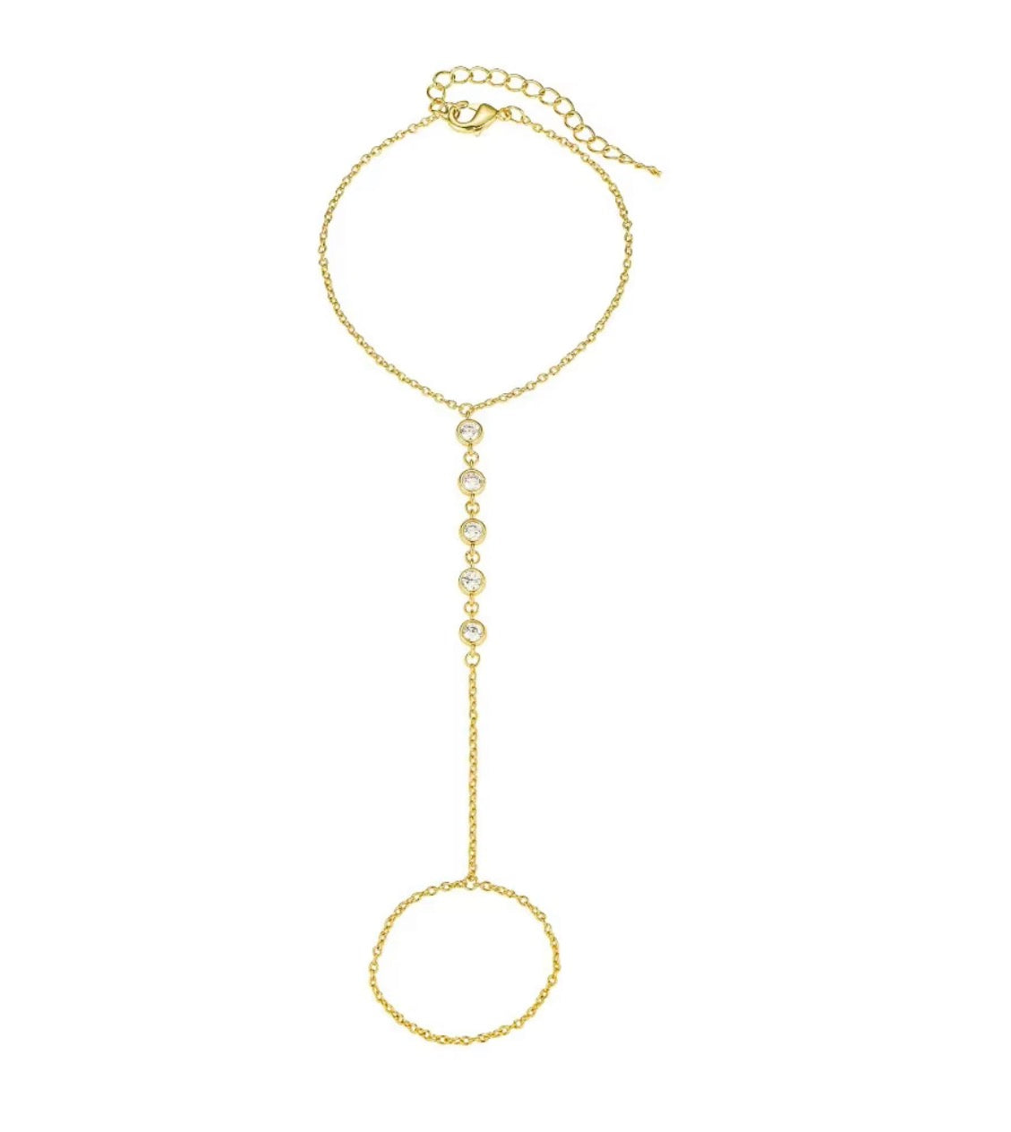 Trendy - Stainless Steel Hand Chain / chaîne de main en acier inoxydable