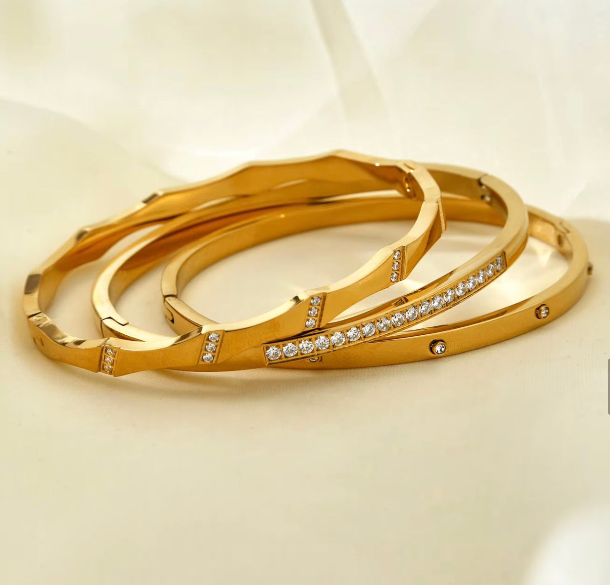 Icy -  Stainless Steel / bracelet en acier inoxydable - résistant à l’eau
