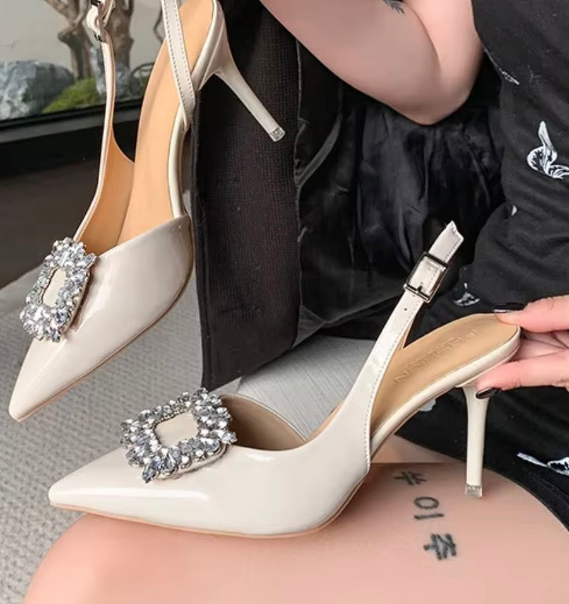 I Am Classy - Women's Sandals Pointy Comfortable Stiletto Heels / escarpins pour femmes