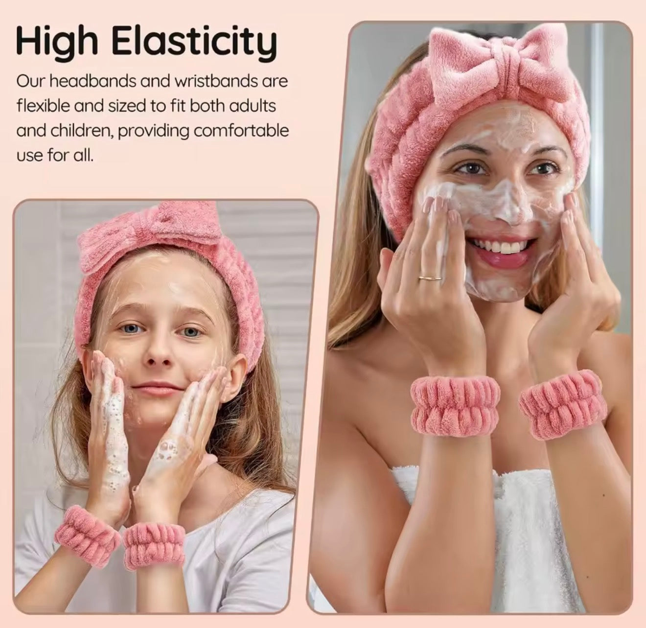 Yess SPA - bandeau et bracelet absorbants