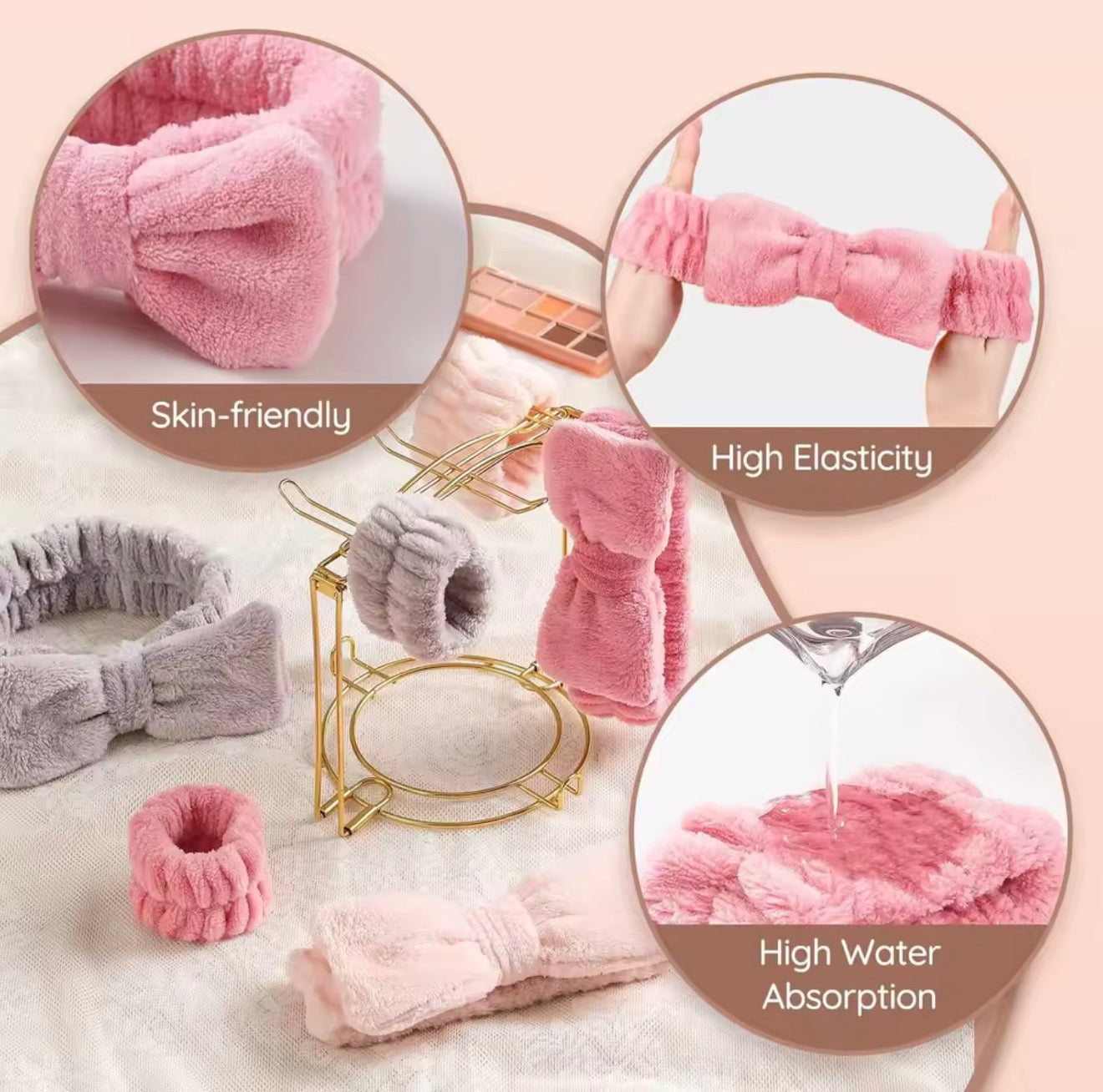 Yess SPA - bandeau et bracelet absorbants
