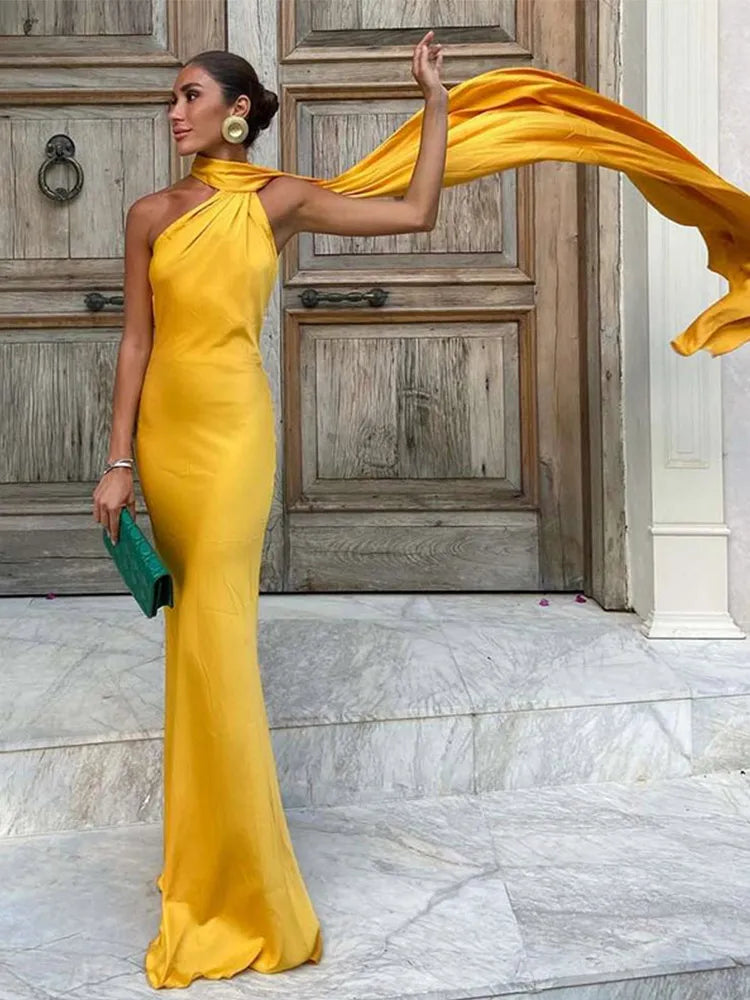 Sweet satin - dress/ robe