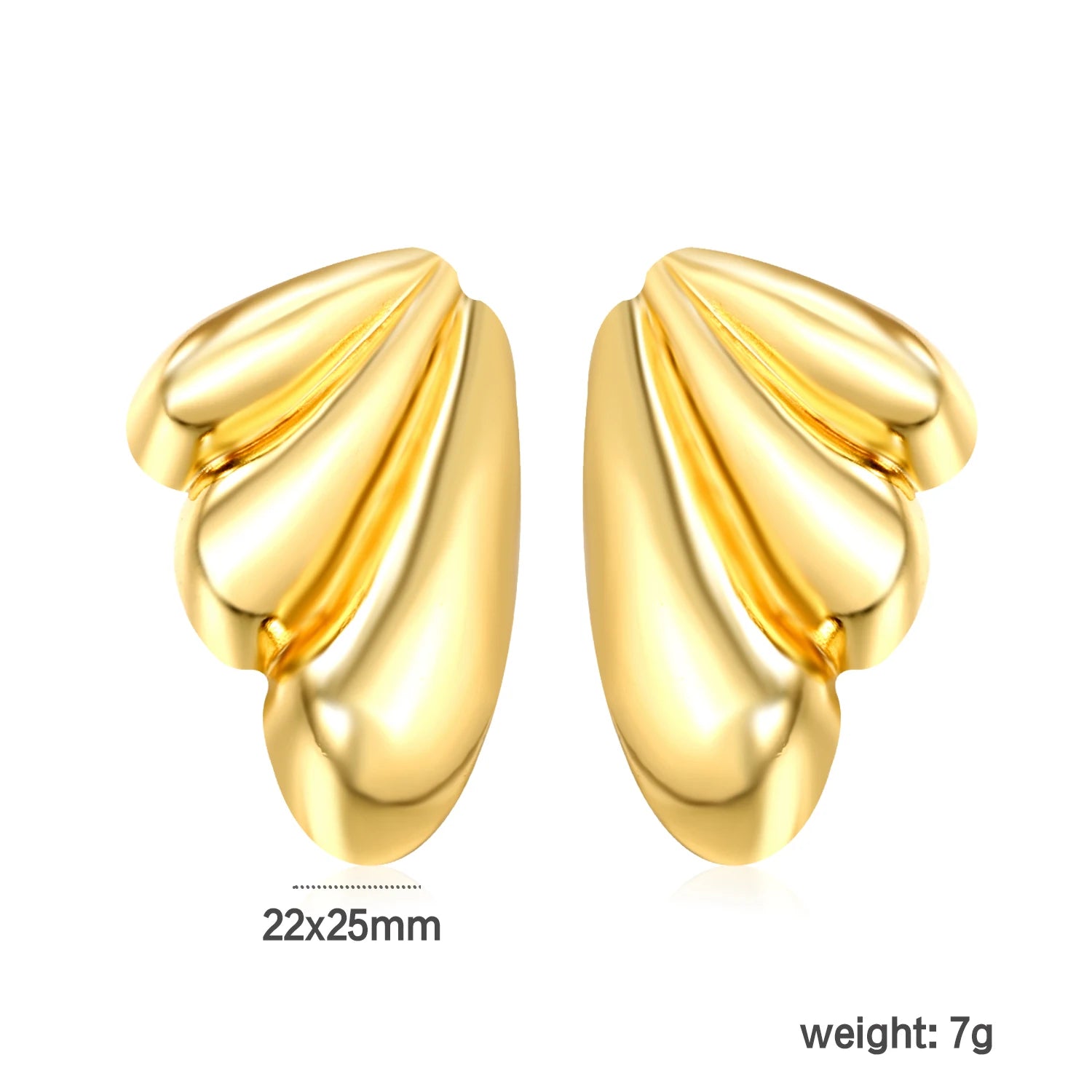 Classy Stainless Steel - boucles d’oreilles en acier inoxydable