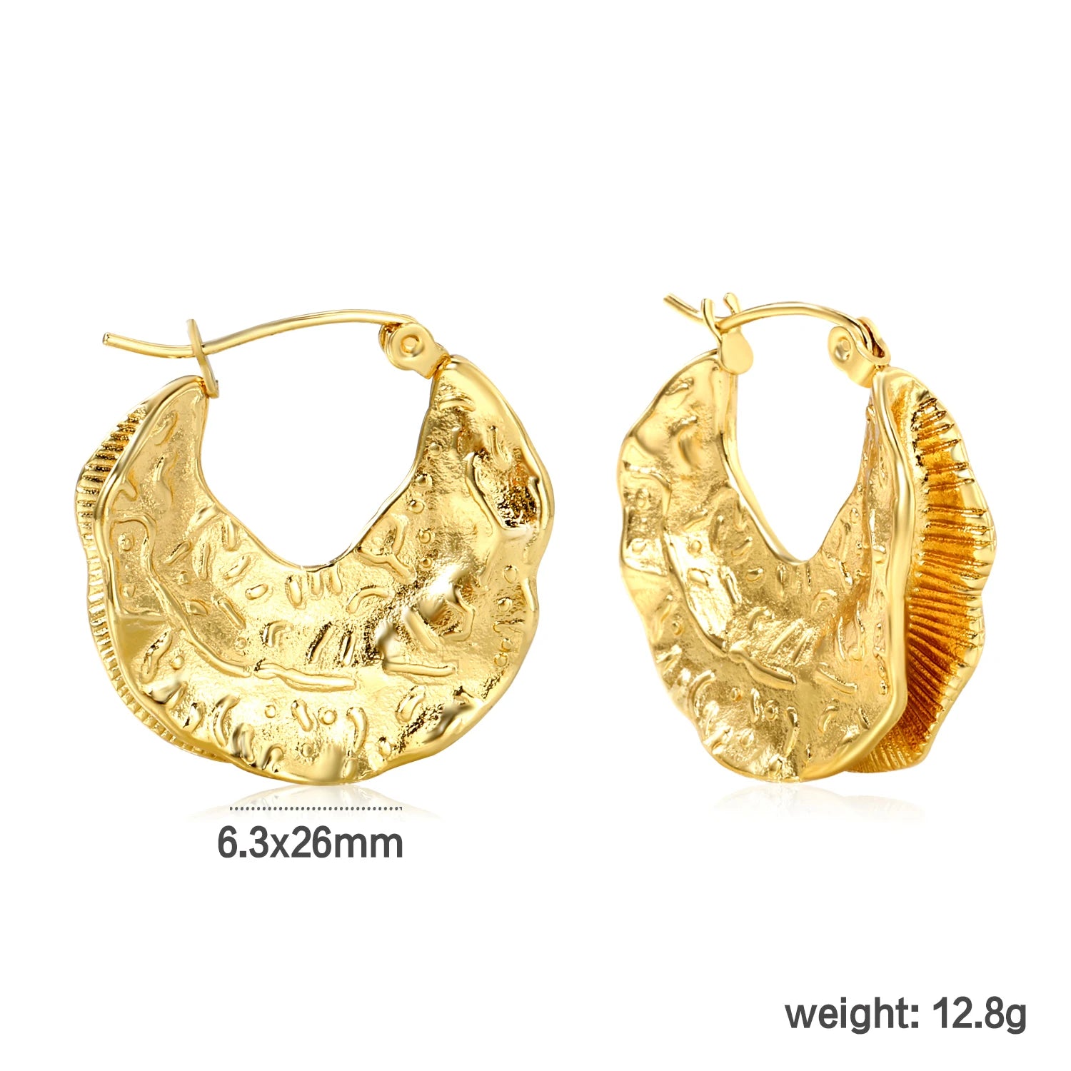 Classy Stainless Steel - boucles d’oreilles en acier inoxydable