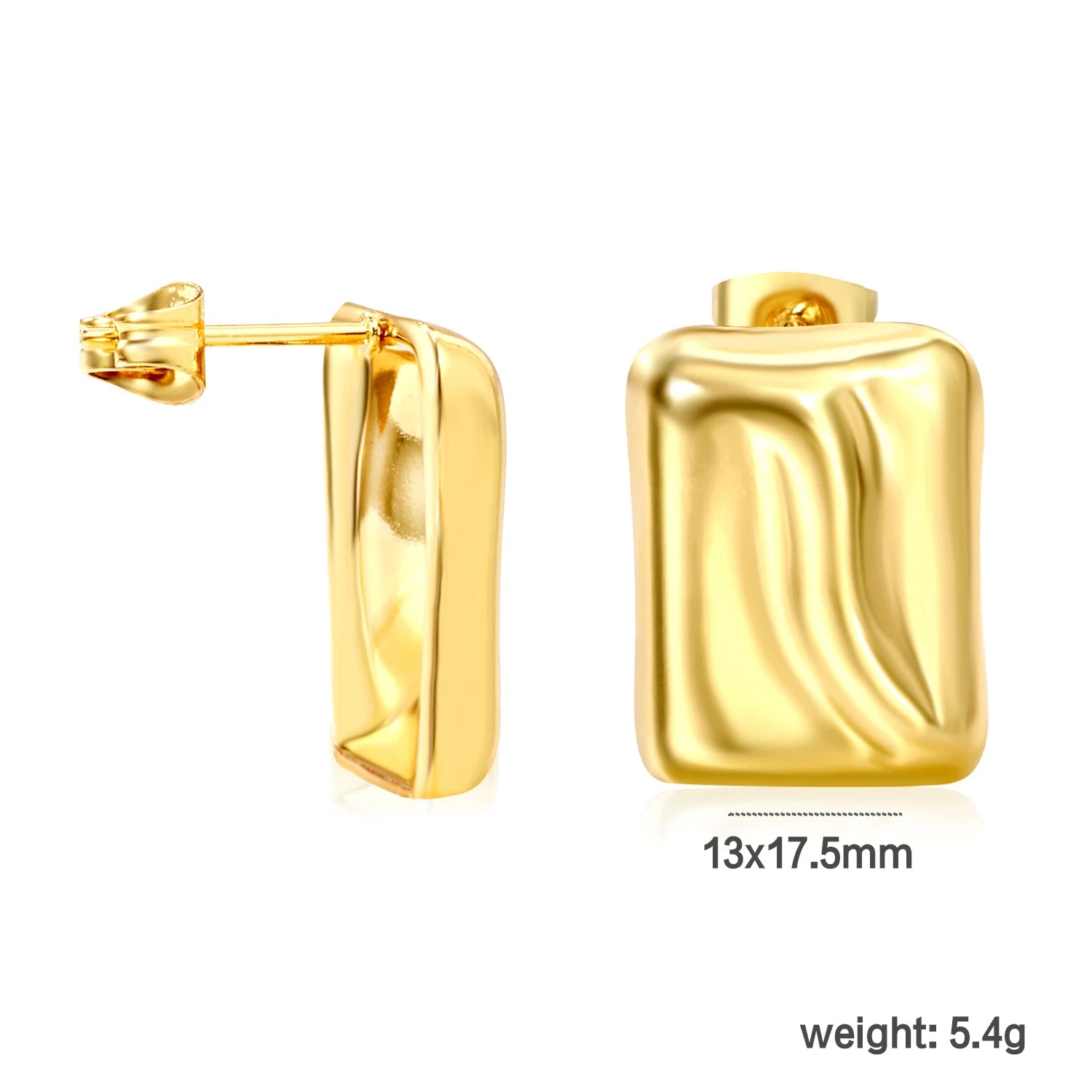 Classy Stainless Steel - boucles d’oreilles en acier inoxydable