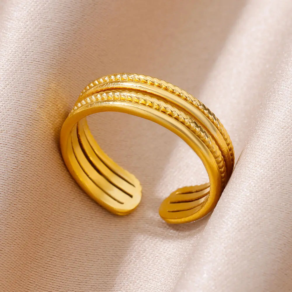 Cute n classy Stainless Steel - bagues / Rings