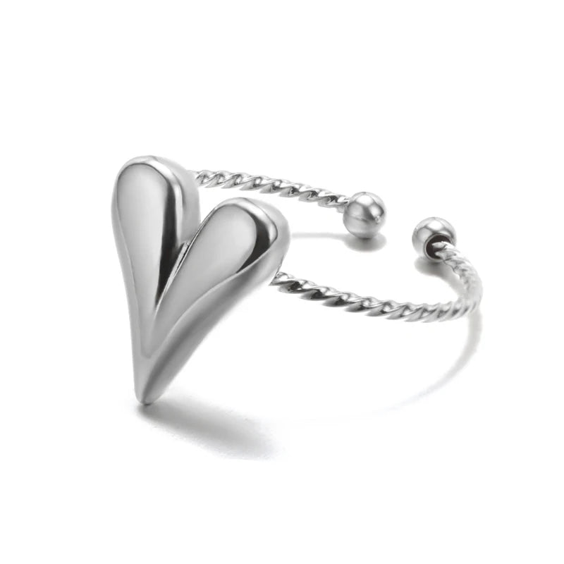 Cute n classy Stainless Steel - bagues / Rings