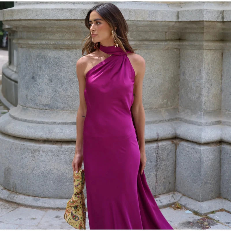 Sweet satin - dress/ robe