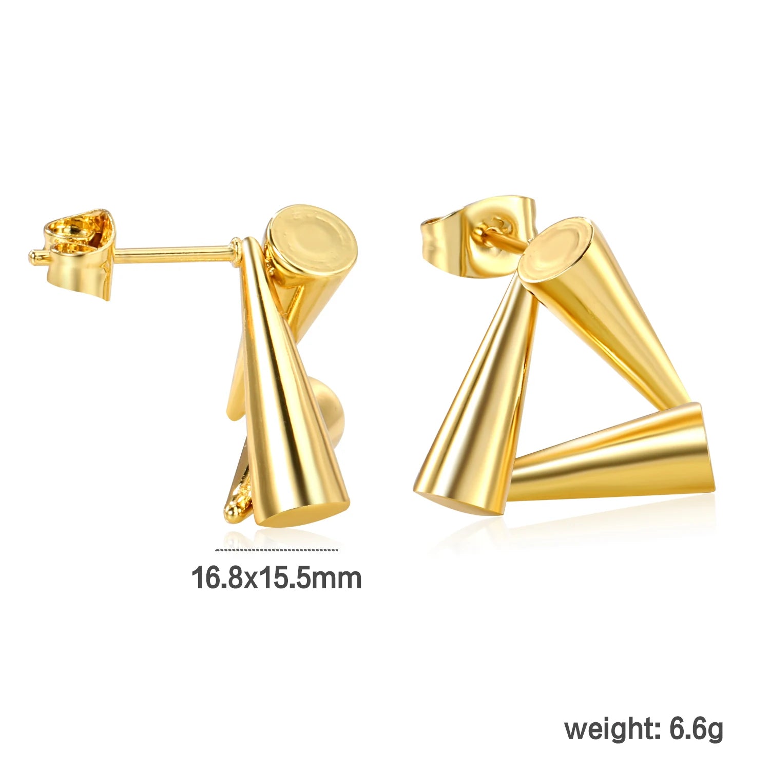 Classy Stainless Steel - boucles d’oreilles en acier inoxydable