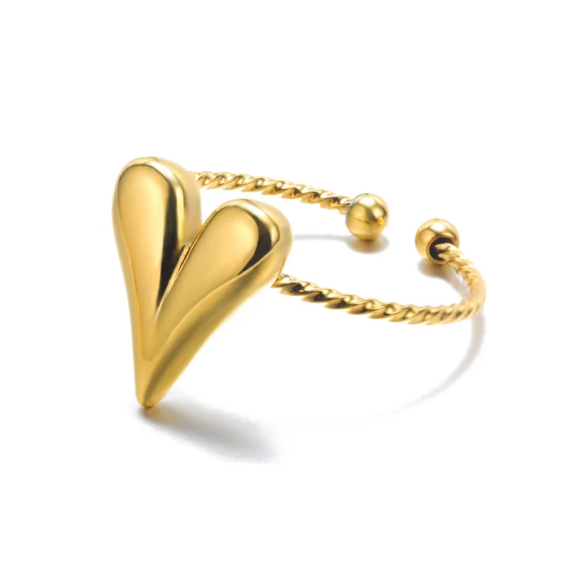 Cute n classy Stainless Steel - bagues / Rings