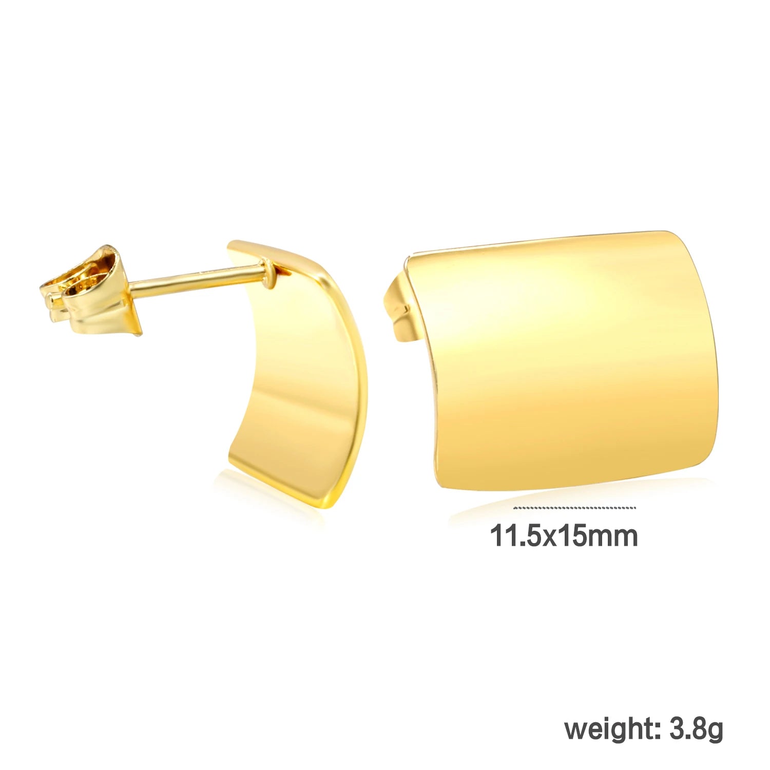 Classy Stainless Steel - boucles d’oreilles en acier inoxydable