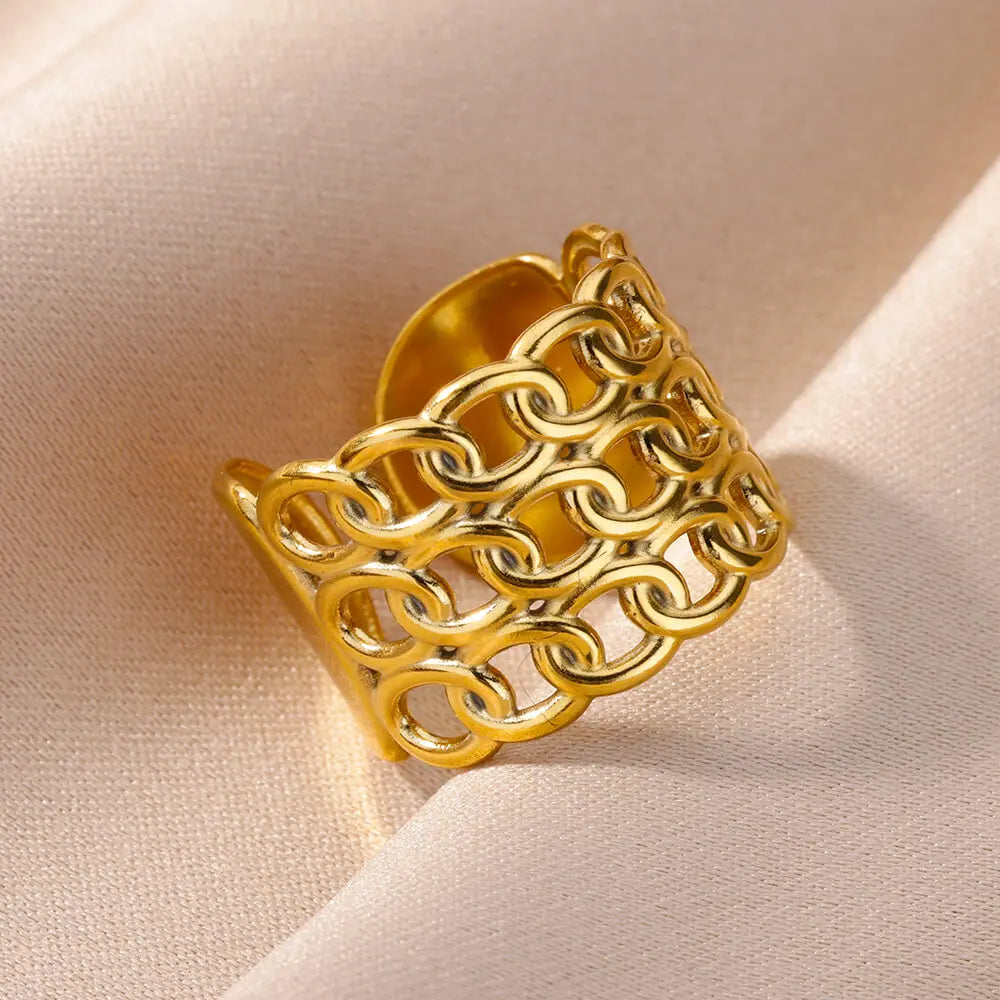 Cute n classy Stainless Steel - bagues / Rings