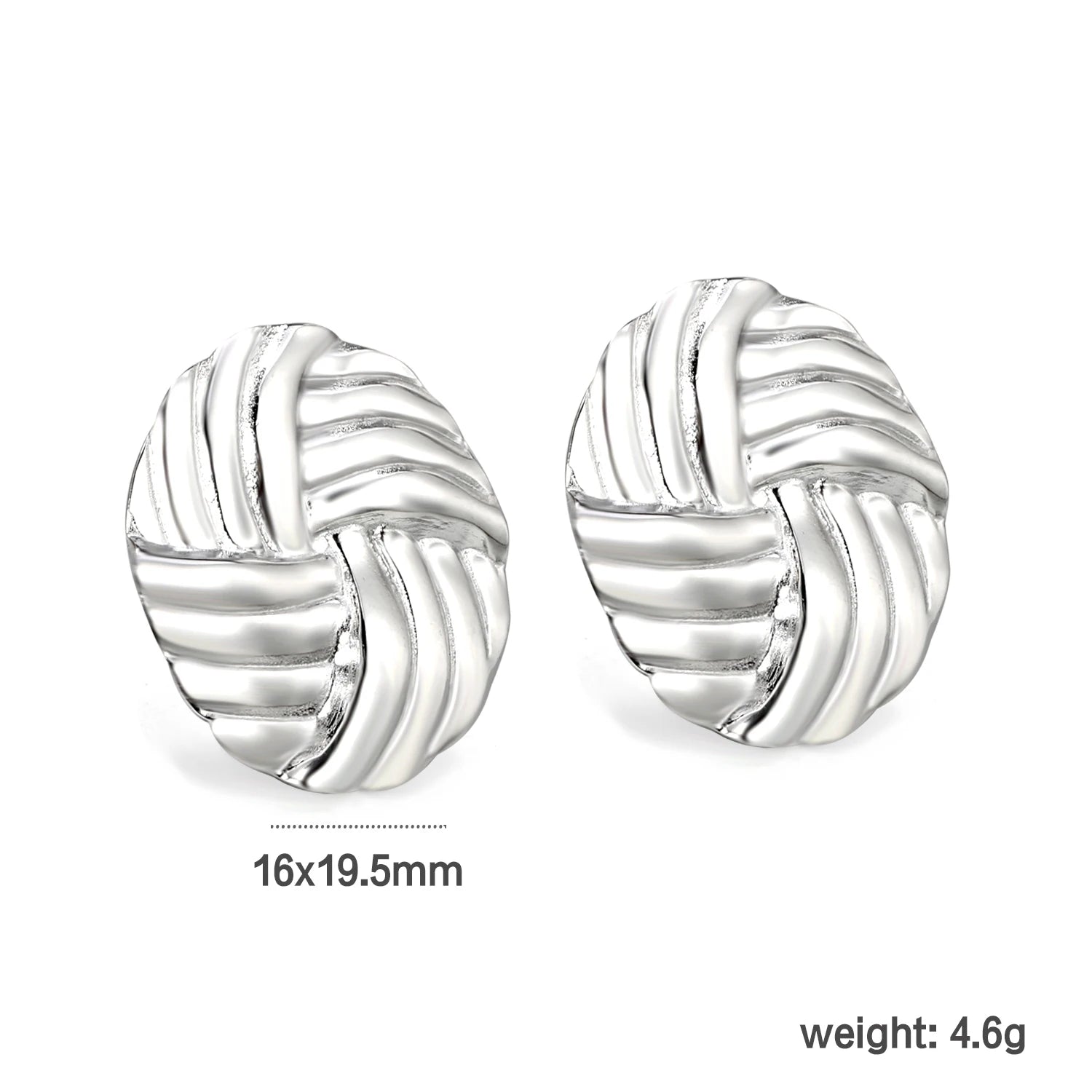Classy Stainless Steel - boucles d’oreilles en acier inoxydable