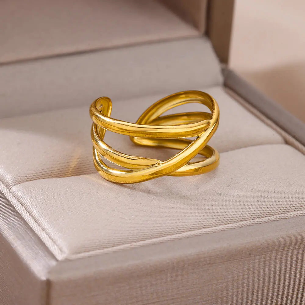 Cute n classy Stainless Steel - bagues / Rings