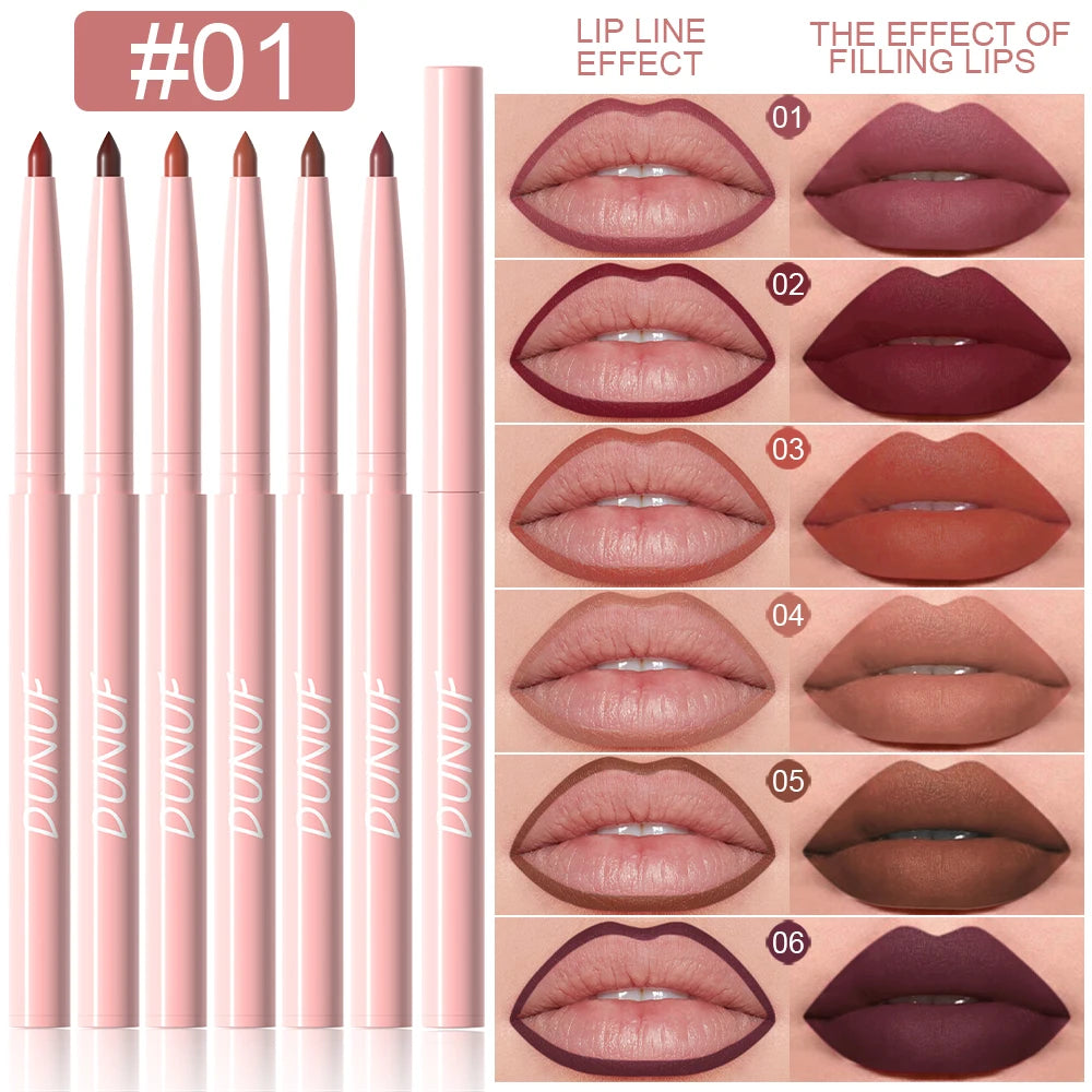 That giiirllll - 6pieces Lip Liner / crayons à lèvres