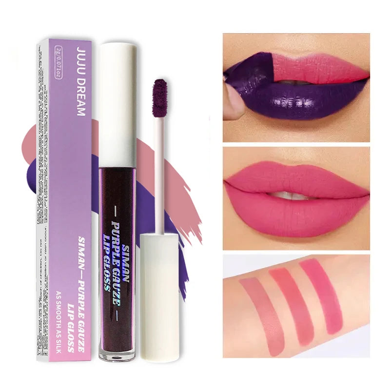 Glossy and glossy - 1/3 pcs peel off lip gloss