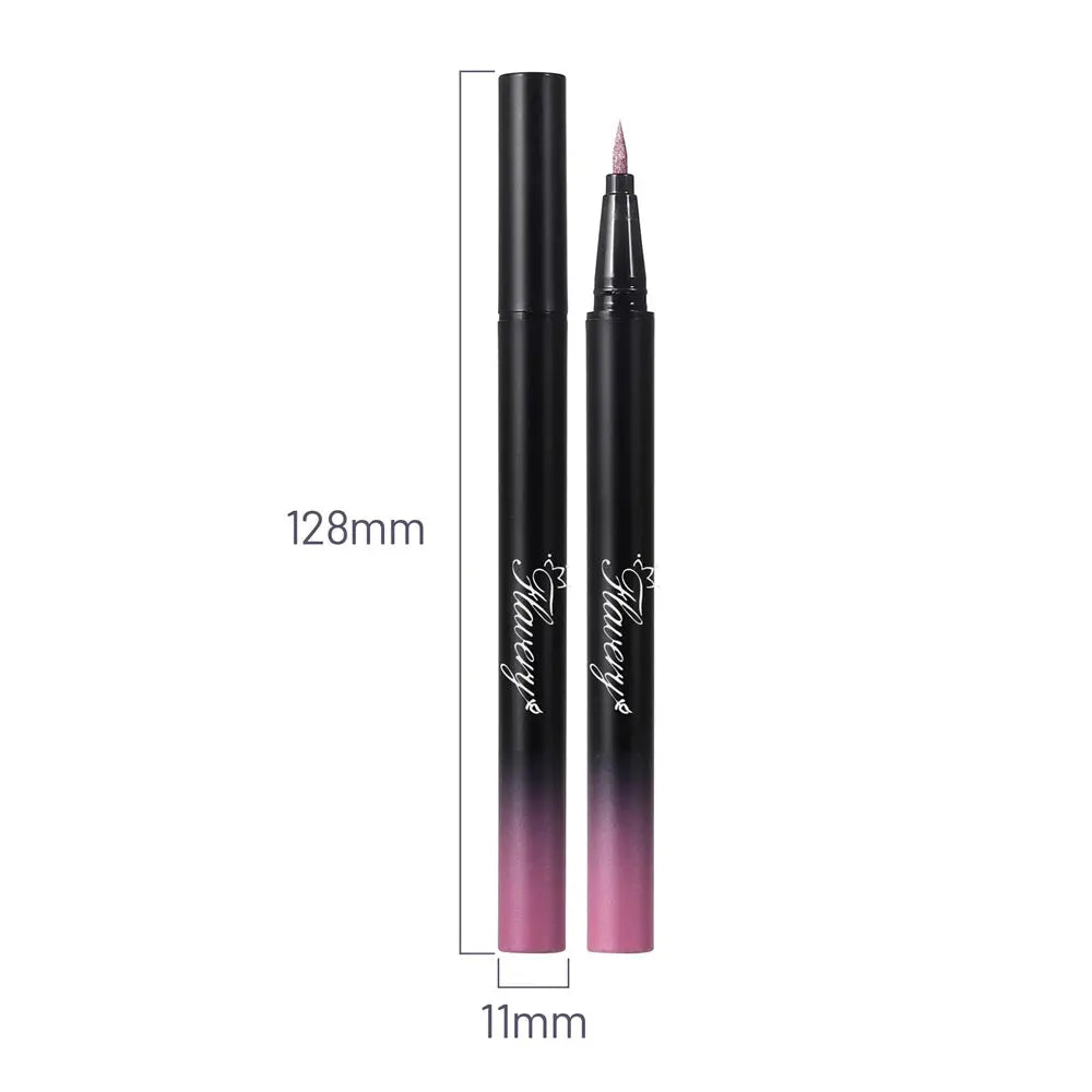 Metallic Silver Waterproof Liquid Eyeliner Glitter
