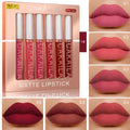 Red so hot -  6-Color Lipstick Set Liquid Matte / lot de rouge à lèvres mattes - Divine Acd Shop